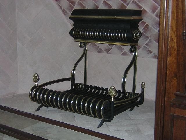 Pieza especial de hierro para hogar o chimenea
